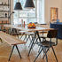 Pyramid 12 Bench Black Base 190x40cm